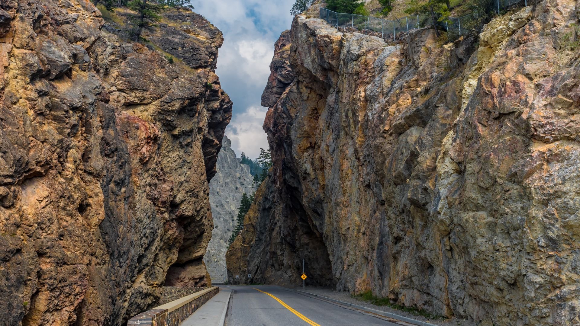 Entrance to Radium BC, Kootenay National Park